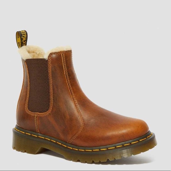 doc martens leonore butterscotch